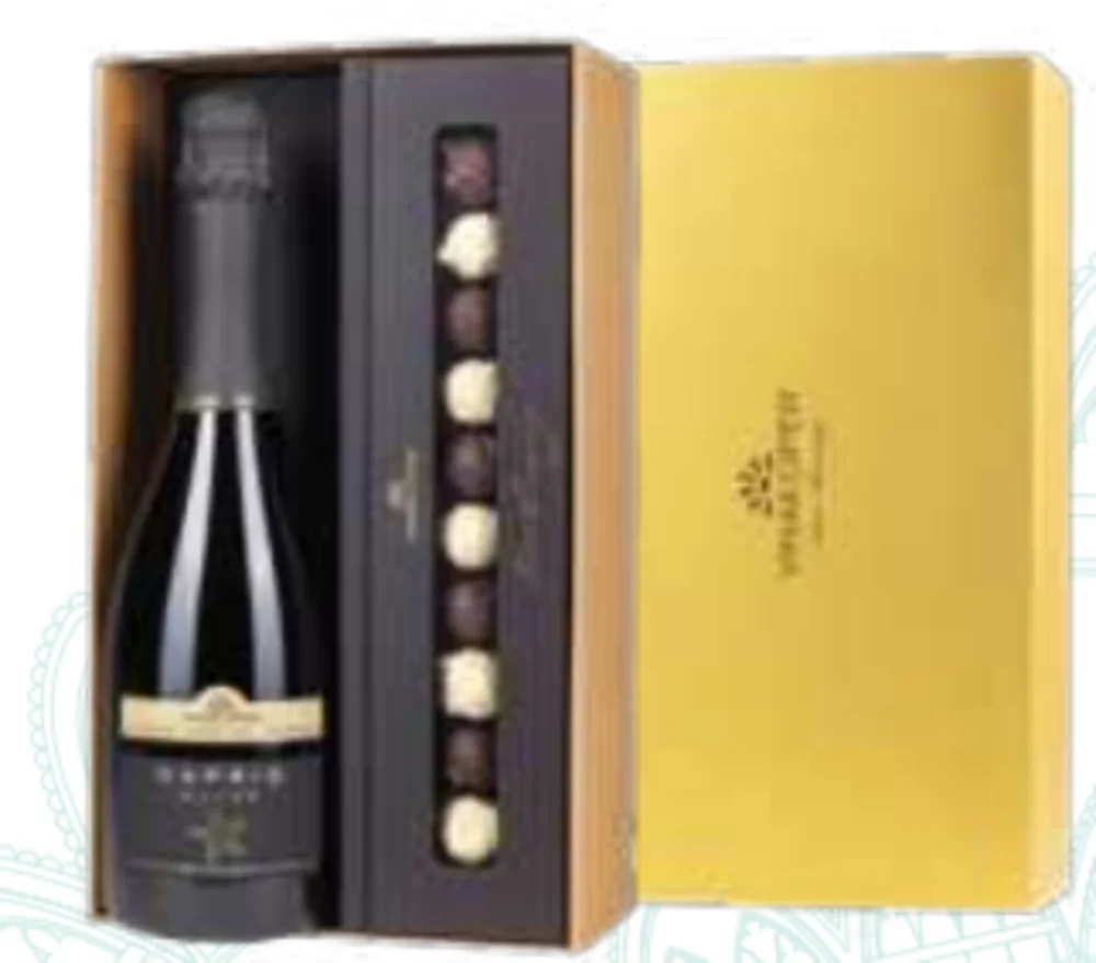 Poklon paket Capris Cuvee i praline Vinakoper