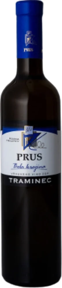 Vino Traminec - pozna trgatev 2021 Prus 0,5 l