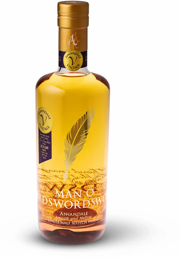 Scotch whisky Man O'Words 2015 Vintage Ex Bourbon Cask Single Malt 0,7 l