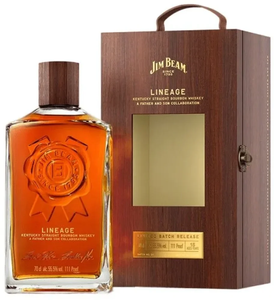 American Whiskey Lineage 15YO Jim Beam + GB 0,7 l
