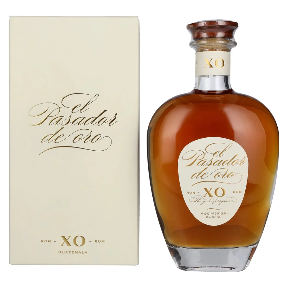 Rum El Pasador de Oro XO + GB 0,7 l