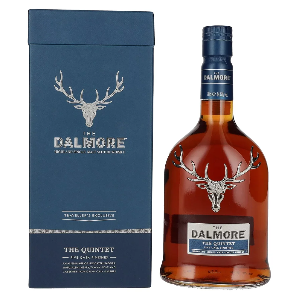 Scotch Whisky The Dalmore The Quintet Highland Single Malt + GB 0,7 l