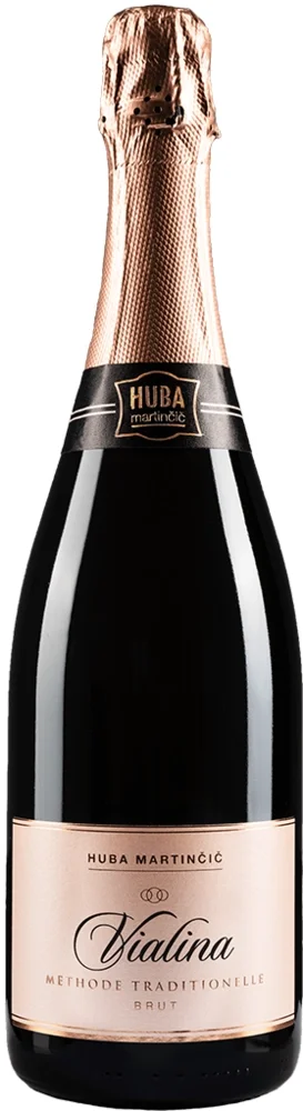 Sparkling wine Vialina Rose Brut Huba Martinčič 0,75 l