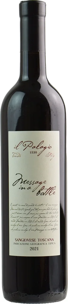 Vino MESSAGE IN A BOTTLE Sangiovese BIO Trudie & Sting 0,75 l