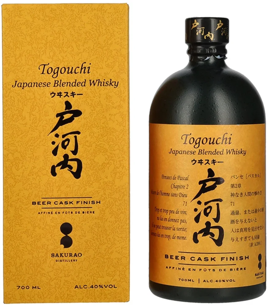 Japanese Whisky Togouchi Beer Cask Finish + GB 0,7 l