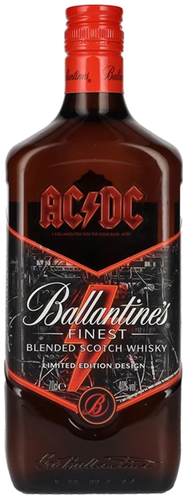 Scotch whisky Ballantine's Finest AC/DC Limited Edition 0,7 l