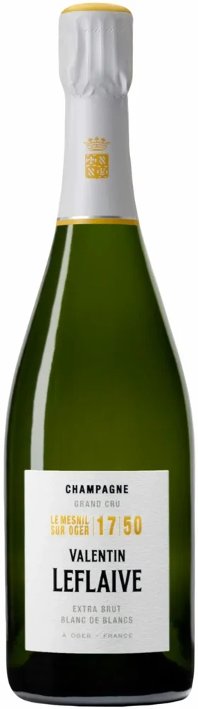 Champagne Le Mesnil Sur Oger Blanc de blancs 17 50 Grand Cru Valentin Leflaive 0,75 l