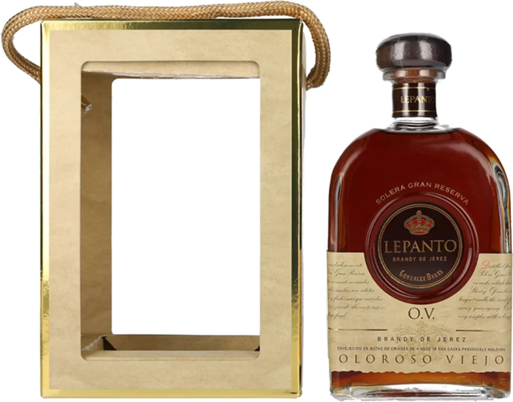 Brandy Lepanto O.V. Solera Gran Reserva Brandy de Jerez + GB 0,7 l