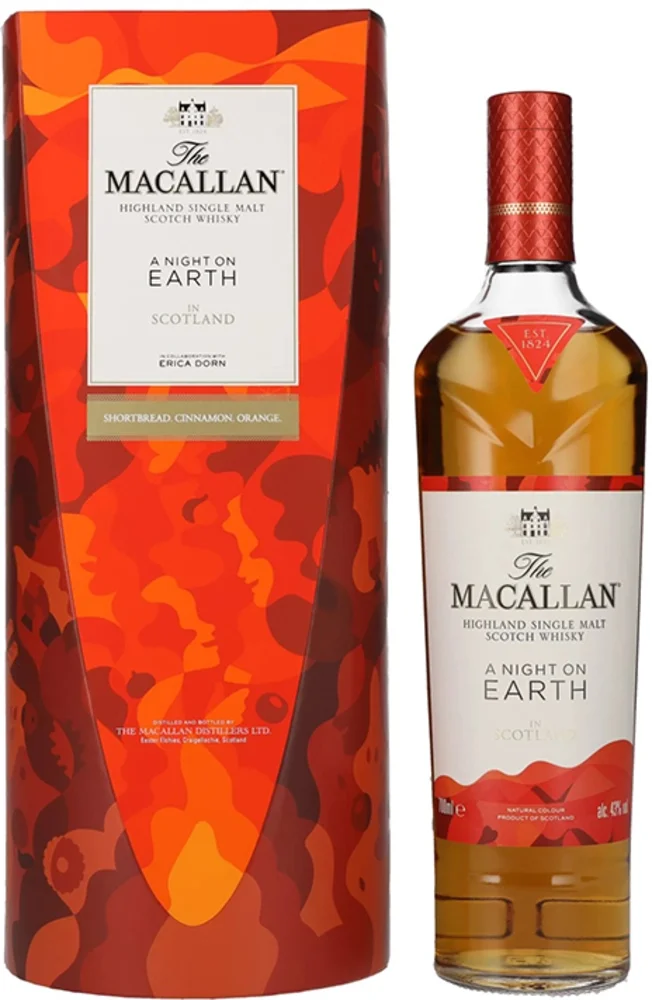 Škotski viski Macallan A NIGHT ON EARTH IN SCOTLAND 2022 + GB 0,7 l