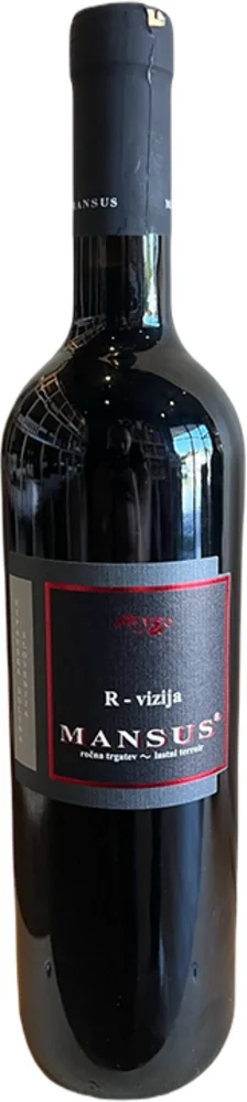 Wine Vizija Red 2009 Mansus 0,75 l