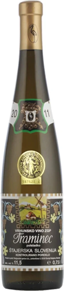 Vino Traminec Radgonske gorice 0,75 l