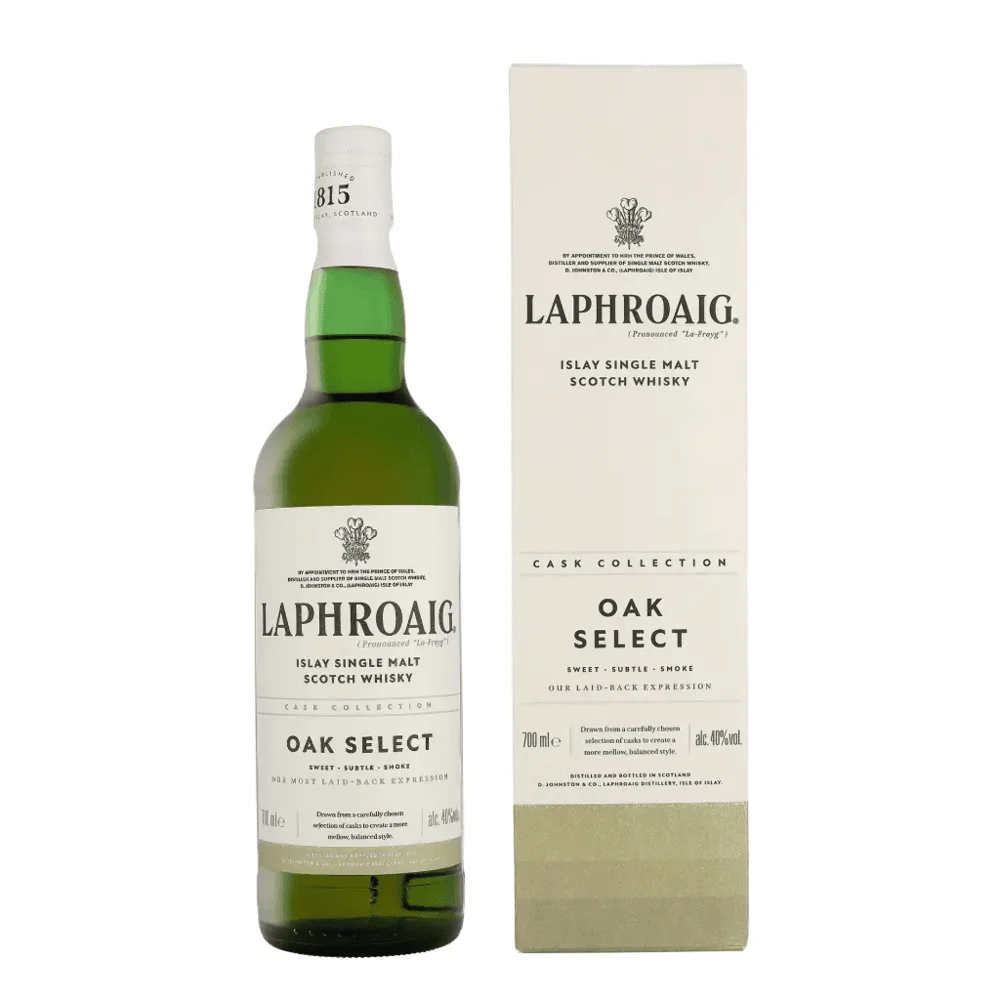 Škotski viski LAPHROAIG OAK SELECT Single malt + GB 0,7 l