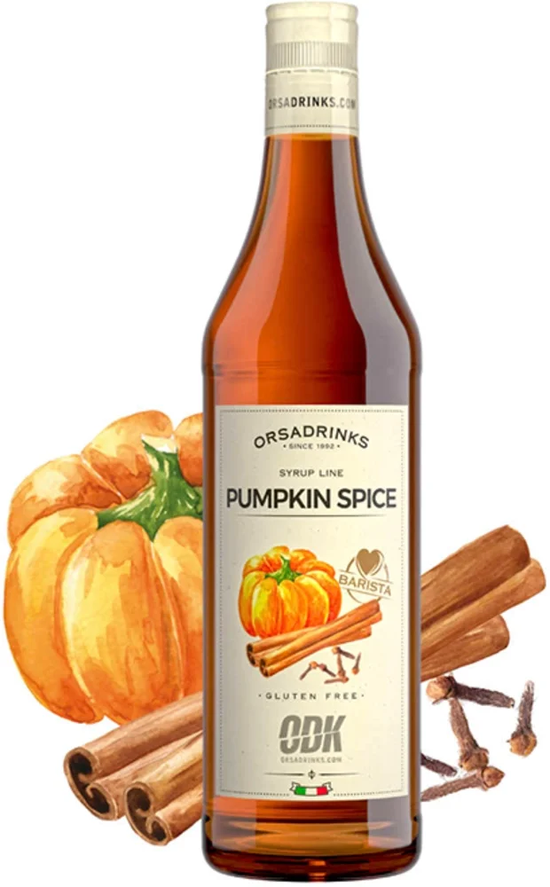 Sirup Pumpkin Spice Orsadrinks 0,75 l