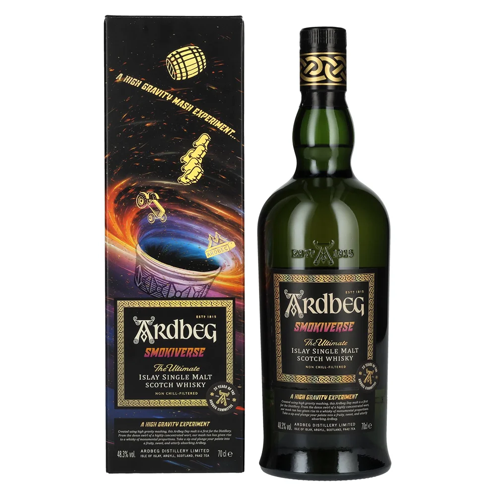Škotski viski Ardbeg Smokiverse The Ultimate Islay Single Malt + GB 0,7 l