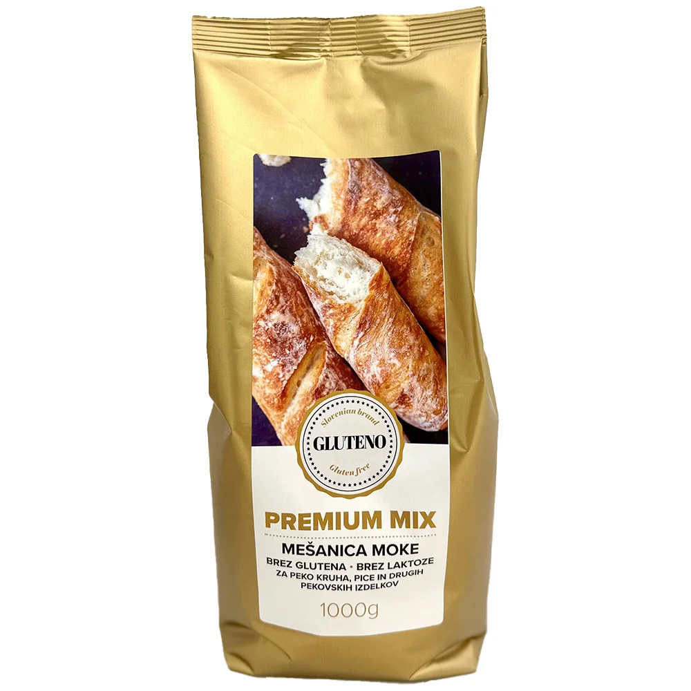 PREMIUM MIX mix flour without gluten GLUTENO 1KG