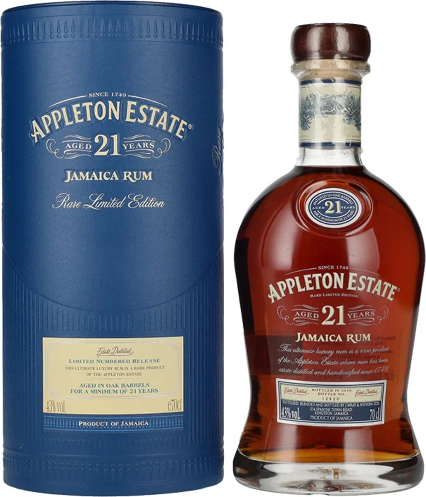 Rum Appleton Estate 21 + GB 0,7 l