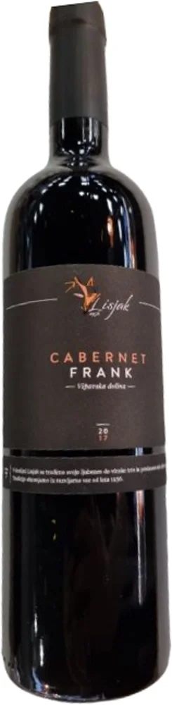 Wine Cabernet Franc 2017 Lisjak 1956 0,75 l