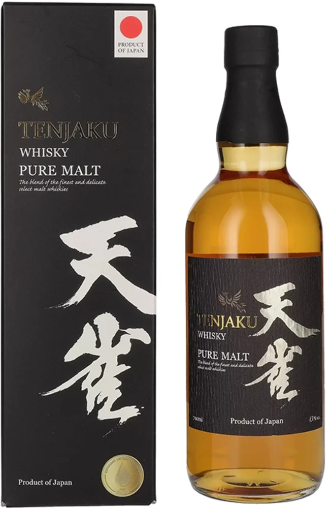 Japanese whisky Tenjaku Pure Malt + GB 0,7 l