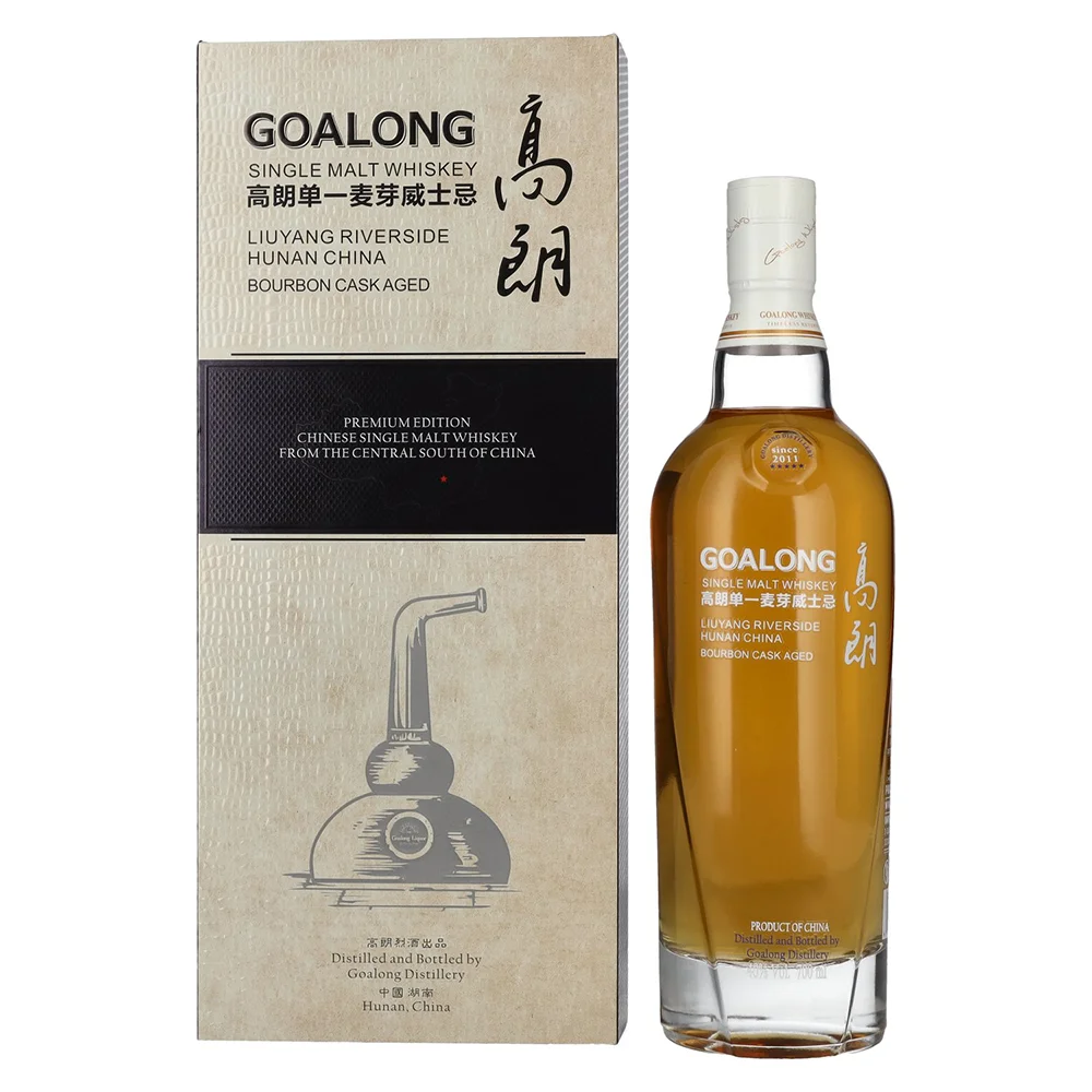Kitajski Whisky Goalong ingle Malt BOURBON CASK + GB 0,7 l