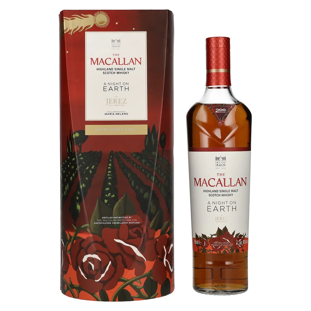 Škotski viski Macallan A NIGHT ON EARTH JEREZ + GB 0,7 l