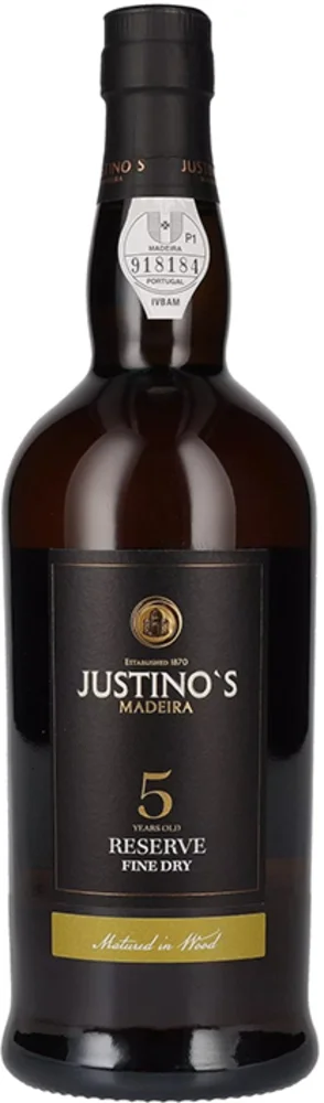 Wine Madeira 5 Years Old Reserve Fine Dry Justino's 0,75 l