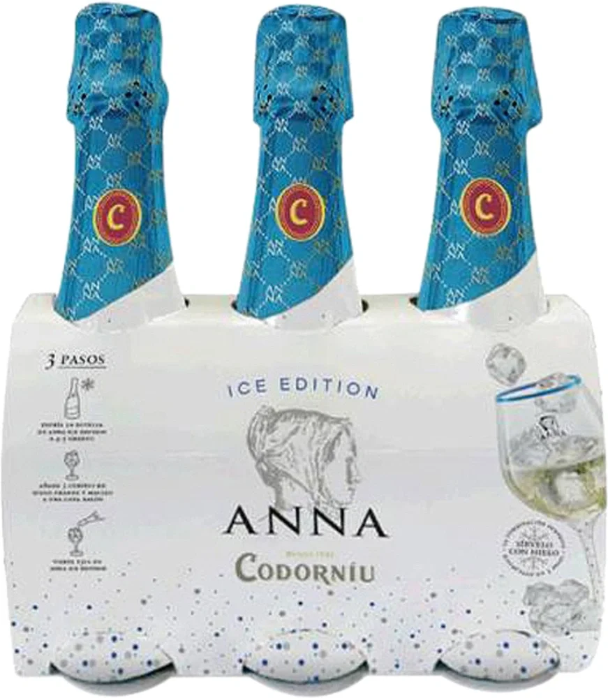 Sparkling wine Cava Anna Ice Codorniu 3-pack 0,20 l