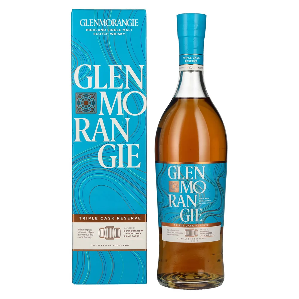 Škotski viski Glenmorangie Triple Cask Reserve + GB 0,7 l