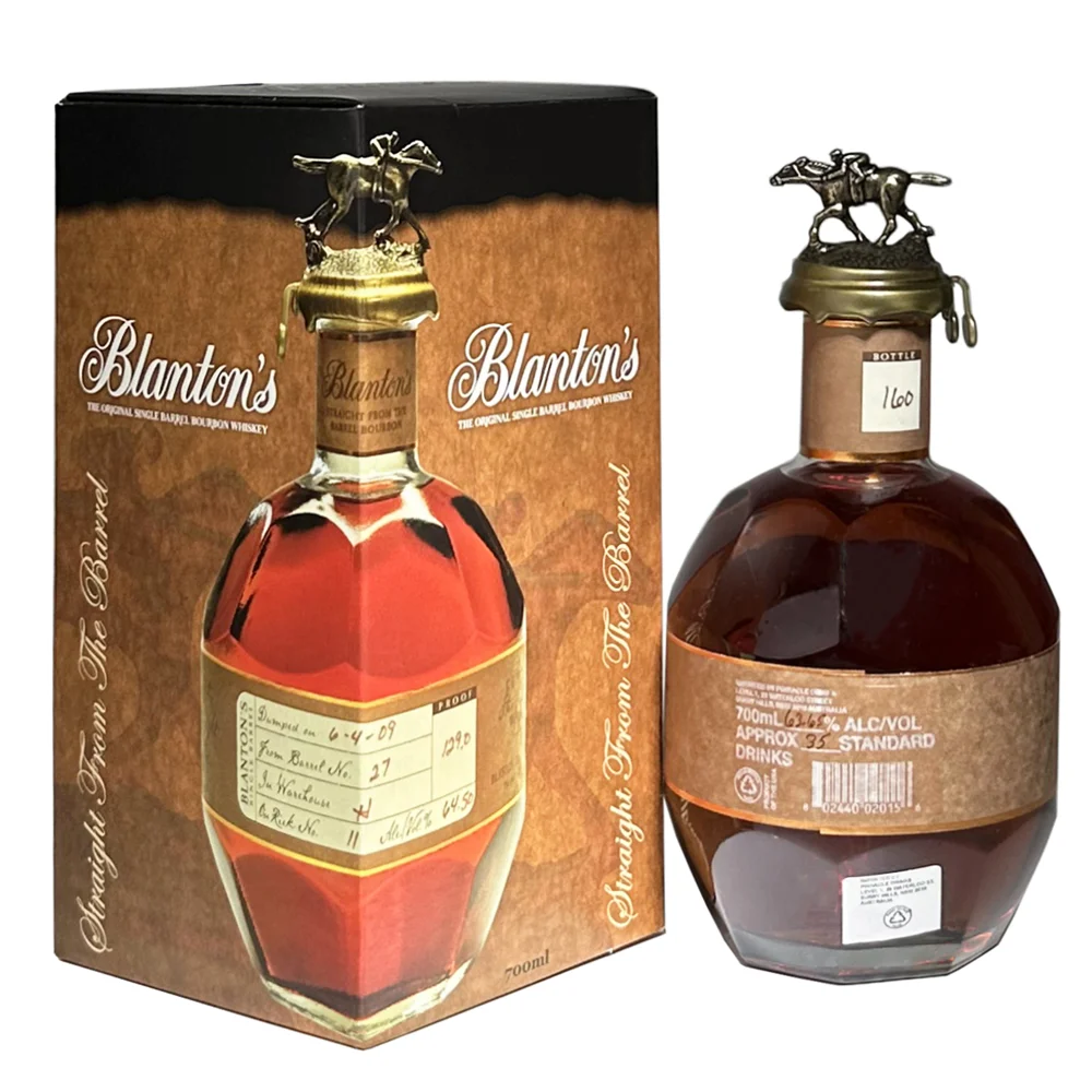 Američki viski Blanton's Single Barrel Dumped 2019 64,50% + GB 0,7 l