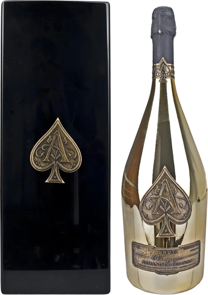Champagne Armand de Brignac Brut Gold + GB 0,75 l