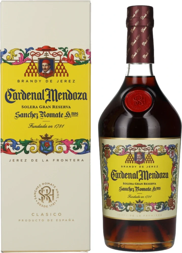 Brandy Cardenal Mendoza Brandy de Jerez + GB 0,7 l