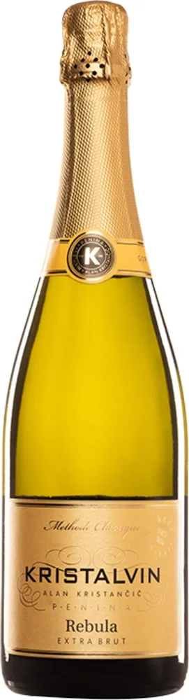Sparkling wine Rebula Extra Brut Kristalvin 1,5 l