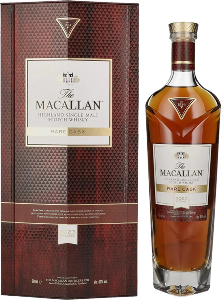 Scotch Whisky Macallan Rare cask release 2023 + GB 0,7 l