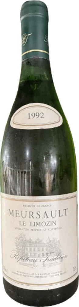Wine Ropiteau Tradition 1992 Meursault le Limozin 0,75 l