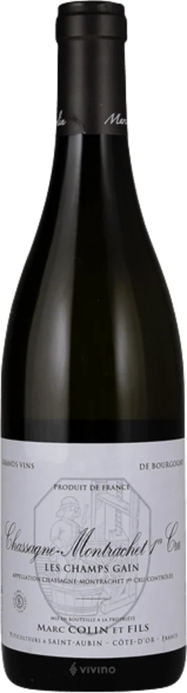 Wine Chassagne-Montrachet 1er Cru Les Champs Gain 2018 Marc Collin et es Fils 0,75 l