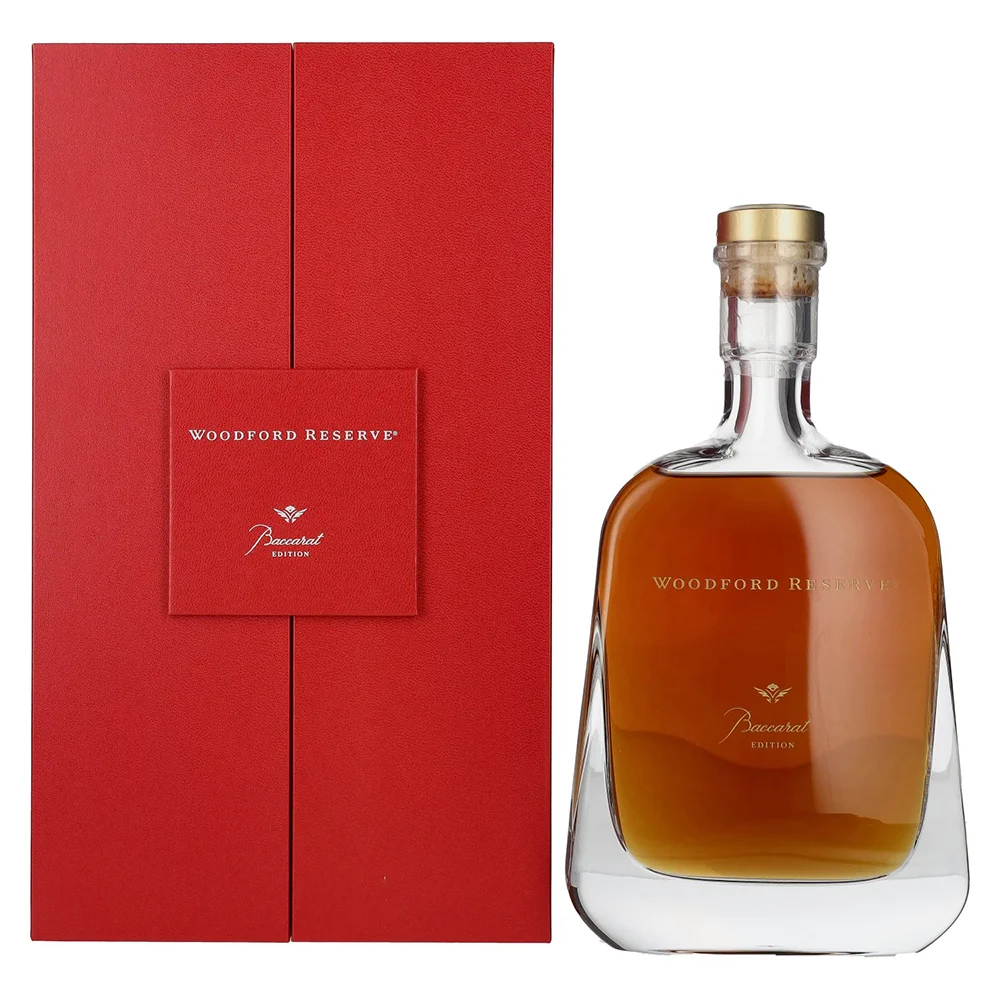 American whiskey Woodford Reserve BACCARAT Edition + GB 0,7 l