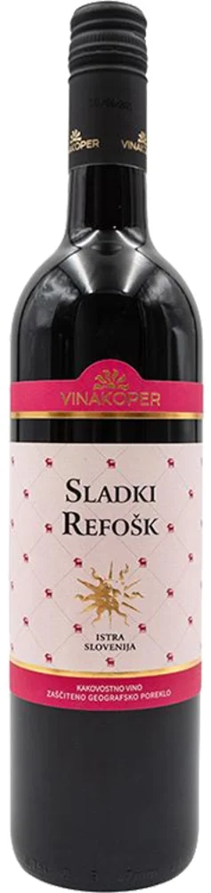 Vino Slatki Refošk Vinakoper 0,75 l
