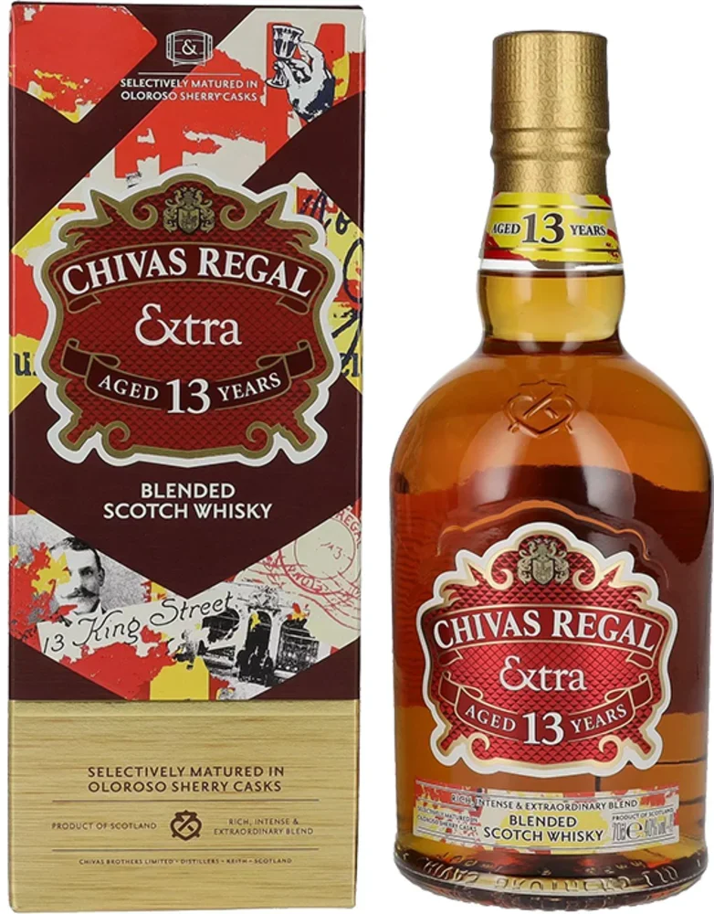 Škotski viski Chivas Regal Extra 13 godina Sherry Cask + GB 0,7 l