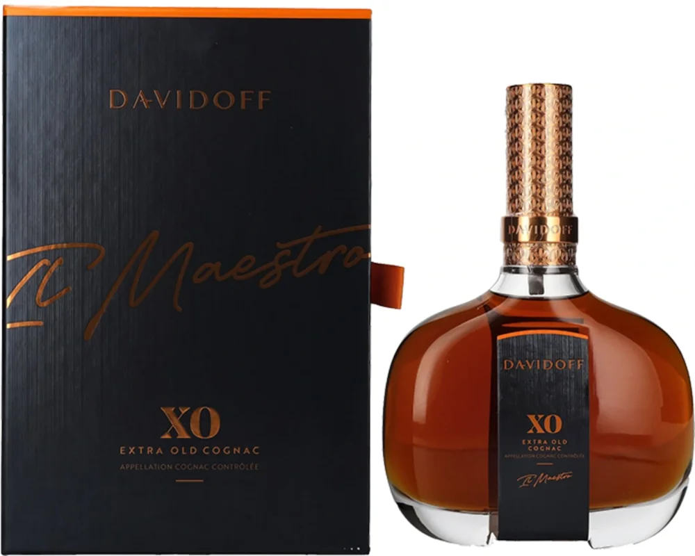 Cognac Davidoff XO + GB 0,7 l