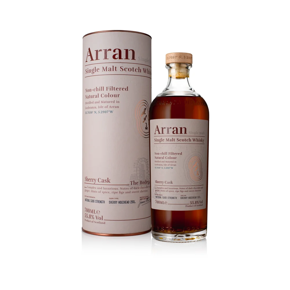 Scotch whisky Arran Sherry Cask Bodega Single Malt + GB 0,7 l
