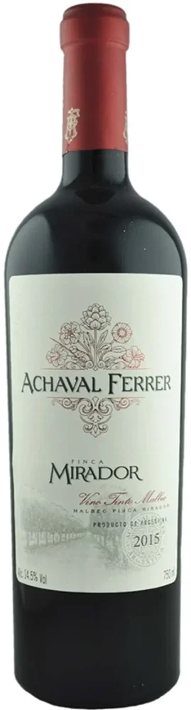 Wine Finca Mirador Malbec 2015 Achaval Ferrer 0,75 l
