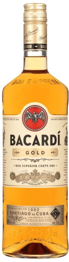 Rum Bacardi Carta Oro 1l