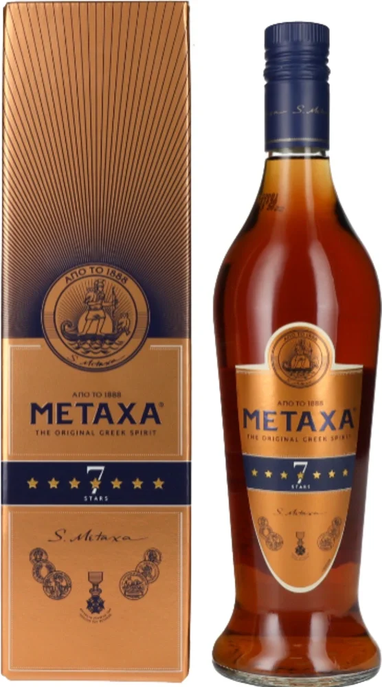 Brandy Metaxa 7 Stars + GB 0,7 l