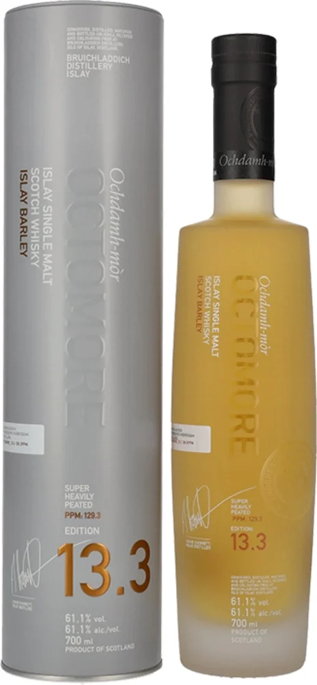 Škotski viski Octomore EDITION: 13.3 Super Heavily Peated Islay Barley 2022 + GB 0,7 l