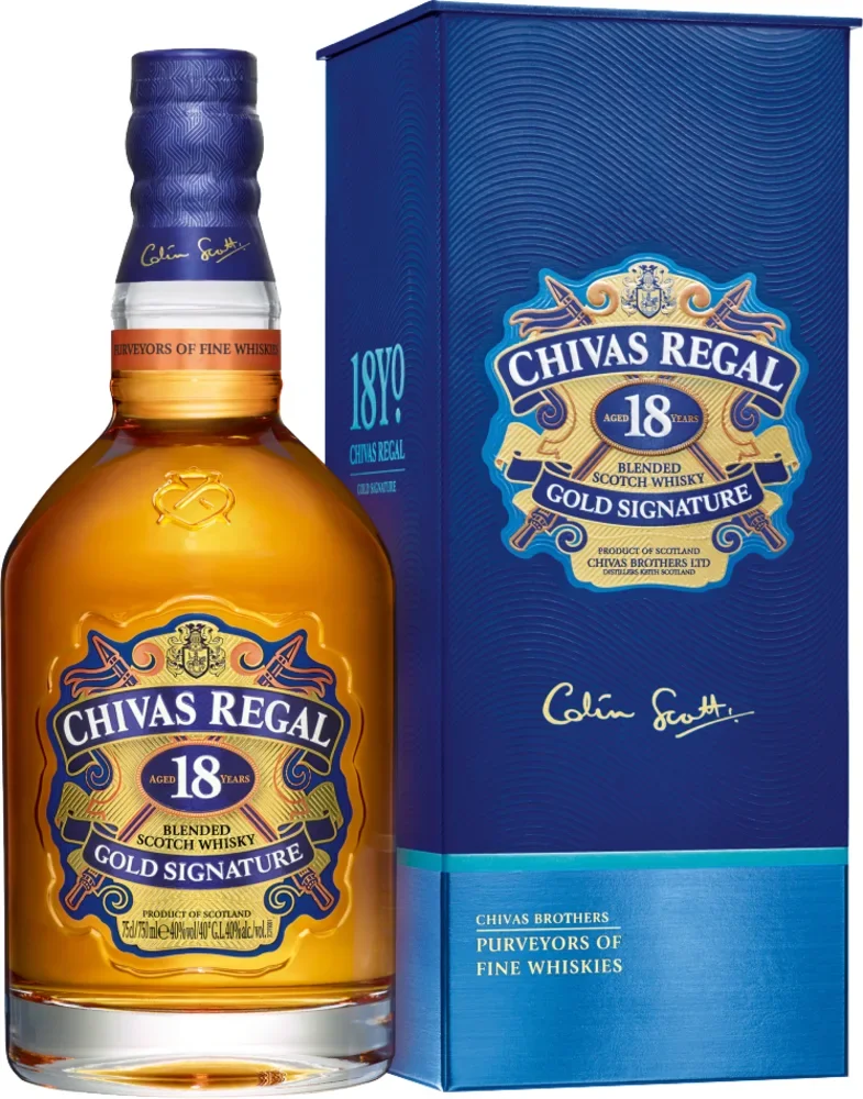 Škotski viski Chivas Regal 18 godina + GB 0,7 l