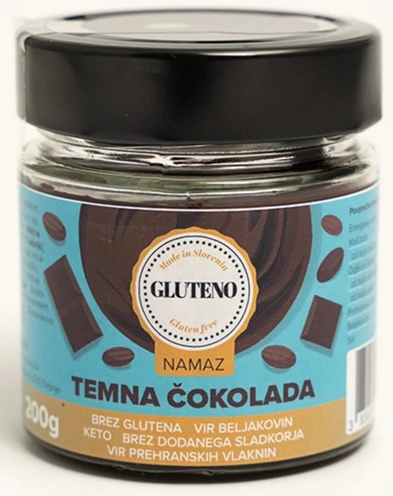 Keto namaz tamna čokolada Gluteno 200g
