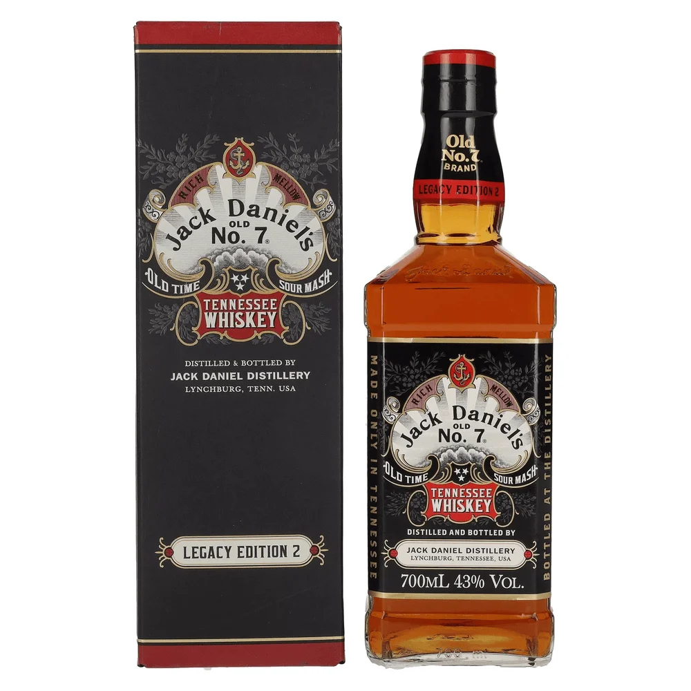 American whiskey Jack Daniel's Sour Mesh LEGACY EDITION No. 2 + GB 0,7 l