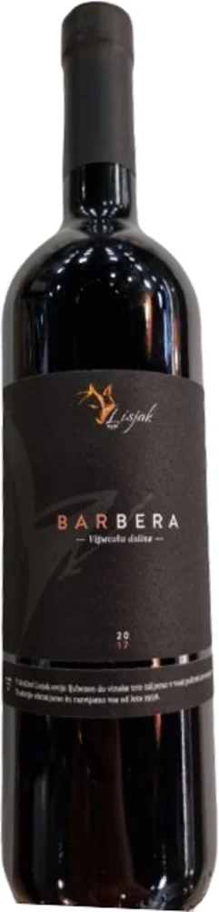 Vino Barbera 2017 Lisjak 1956 0,75 l