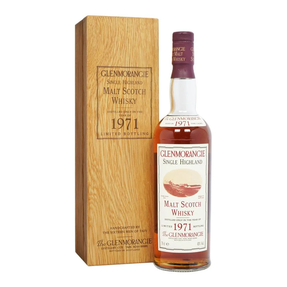 Scotch Whisky Glenmorangie 22YO 1971 + WB 0,7 l