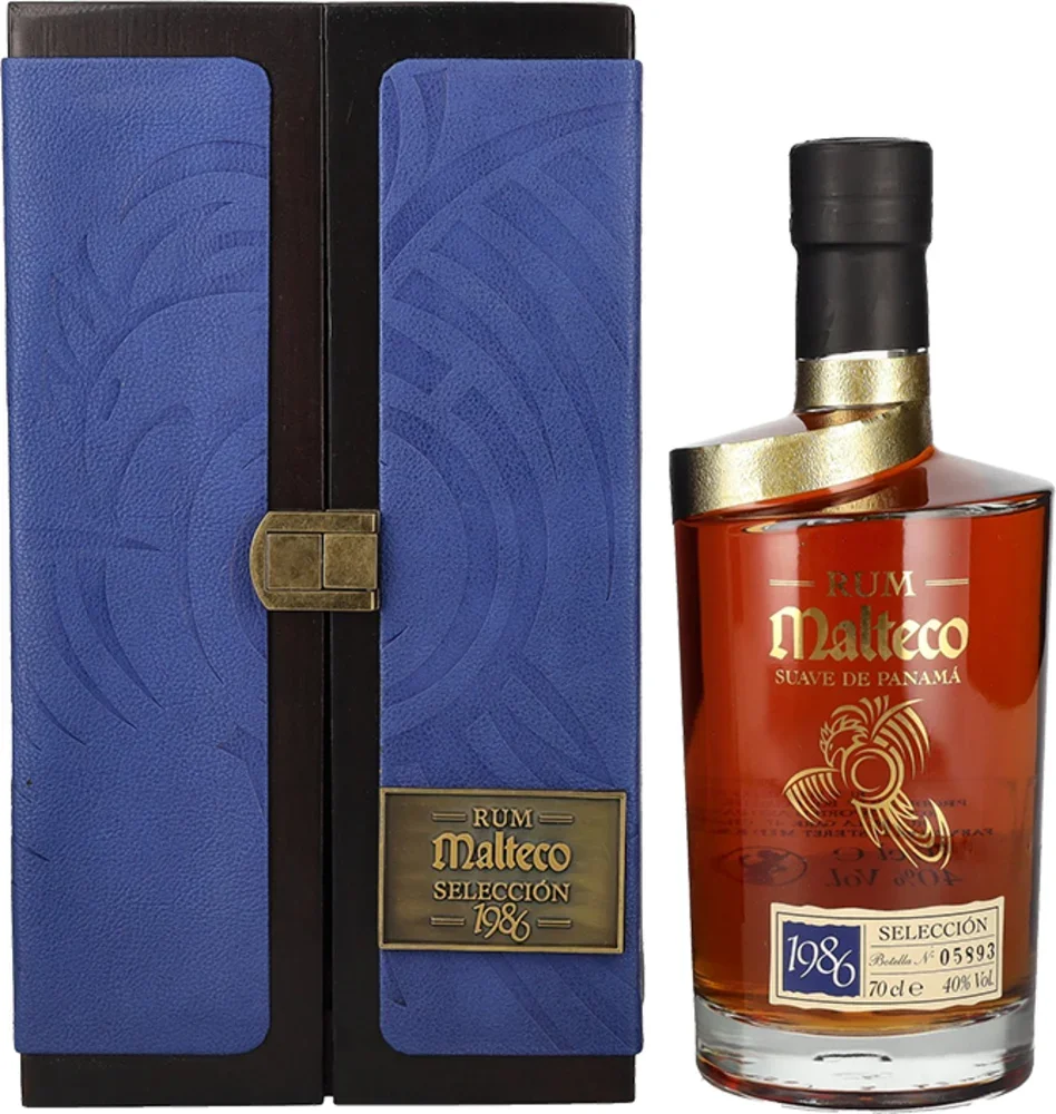 Rum Ron Seleccion 1986 Malteco + GB 0,7 l