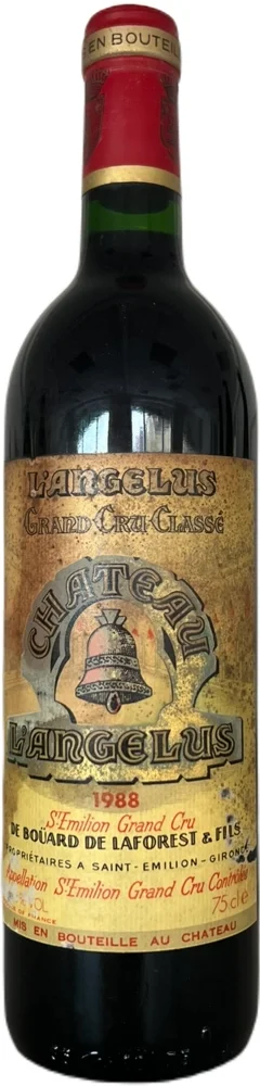 Wine Saint-Emilion Grand Cru Classe 1988 Chateau Angelus 0,75 l